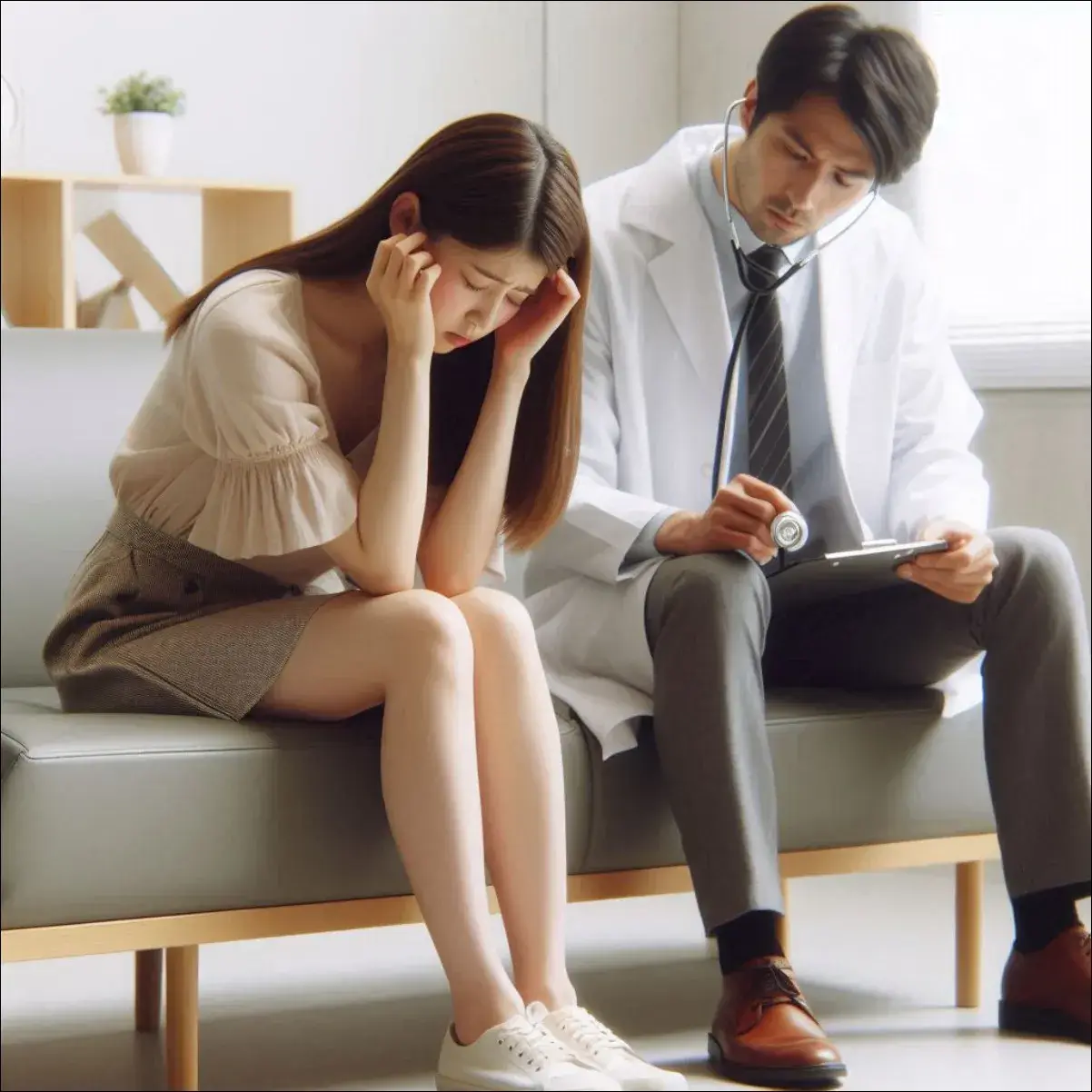 이석증-증상-병원-진료중인-환자